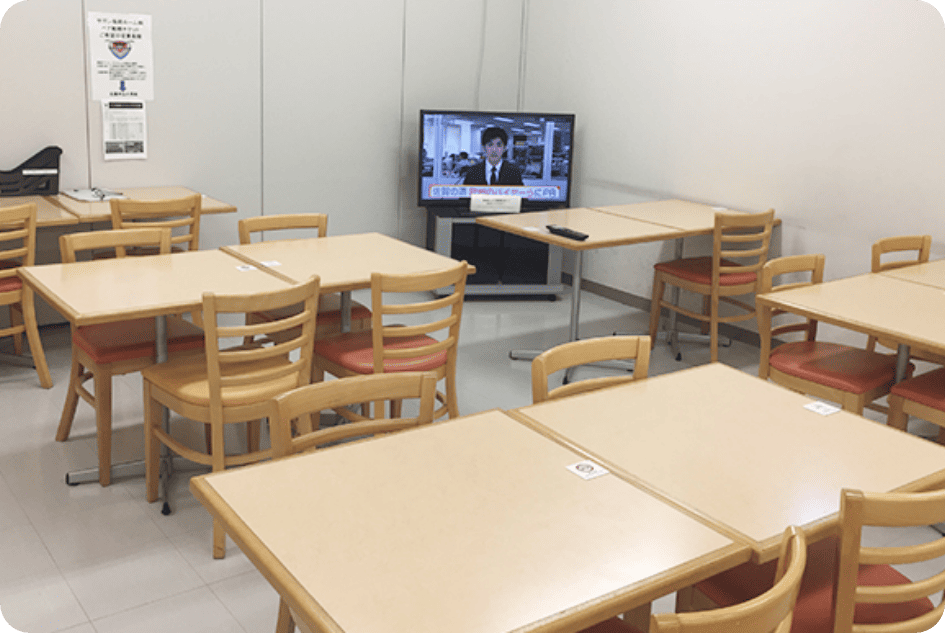 スタッフ休憩室