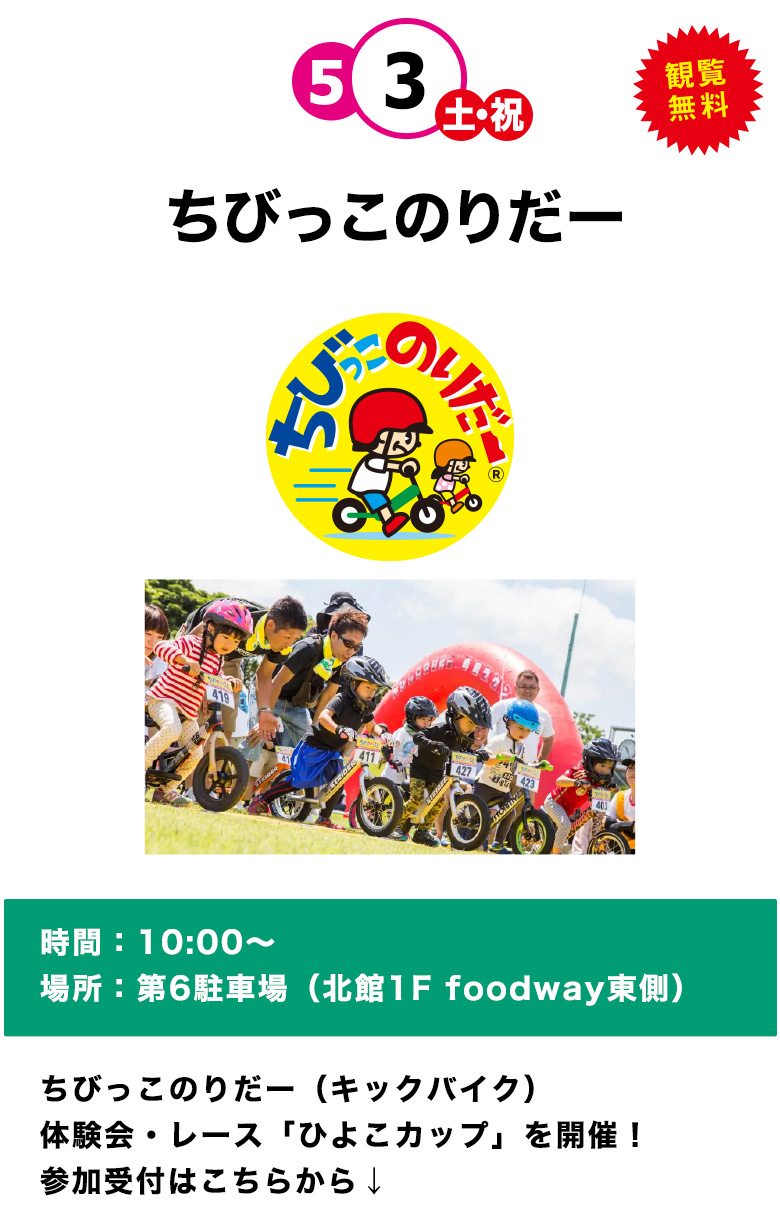 ちびっこのりだー